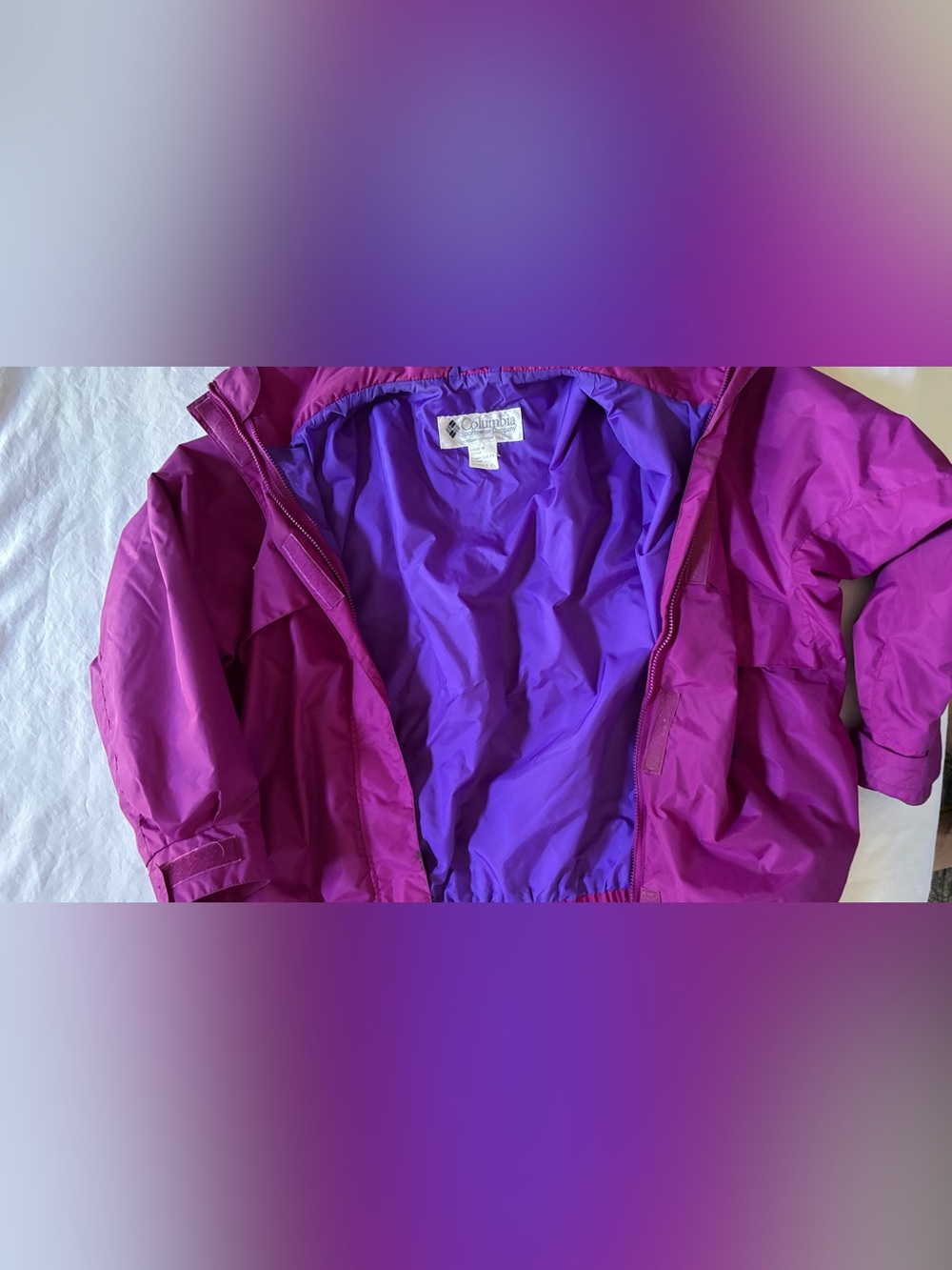 Columbia Whirlibird Women’s XL 3-in-1 Ski Jacket Reversible Liner Vintage - Picture 10 of 15